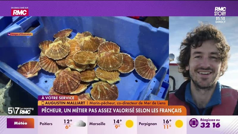 Augustin Malliart à votre service : Pêcheur, un métier pas assez valorisé selon les Français - 20/02