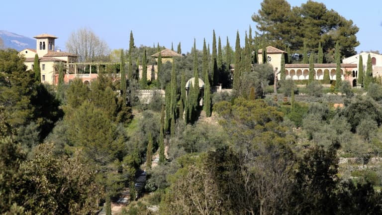 Le château Diter, le 29 mars 2019, dans les Alpes-Maritimes. (Photo d'illustration)