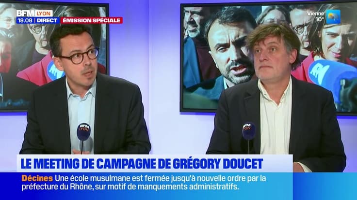 Meeting de Grégory Doucet : Laurent Bosetti (UDG/Ecologistes) dresse un bilan budgétaire positif