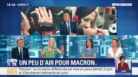 Sondages: un peu d'air pour Emmanuel Macron