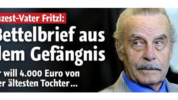 Josef Fritzel a été condamné à la prison à vie pour esclavage et meurtre d'un des enfants, nouveau-né.