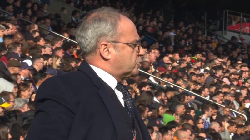 PSG-Lille: l'énorme nervosité de Luis Campos, descendu au bord du terrain après le troisième but du LOSC
