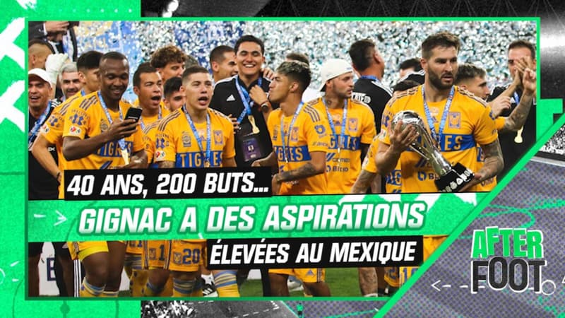 40 ans, 200 buts... les aspirations élevées de Gignac, champion du Mexique pour la 5e fois