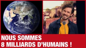Demanche pirate le 3216 - Nous sommes plus de huit milliards d'êtres humains sur Terre