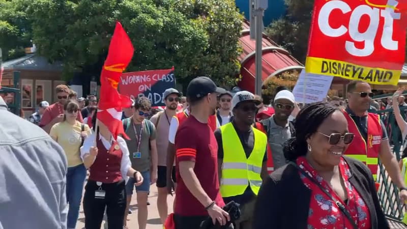 Disneyland Paris: cinq salariés en procédure de licenciement après leur participation à la grève