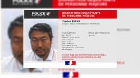 Disparition inquiétante d'un homme dans les Yvelines.