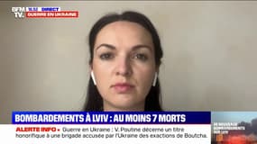 "Les Russes ne combattent pas contre l'armée ukrainienne, mais contre les civils ukrainiens", regrette une députée ukrainienne