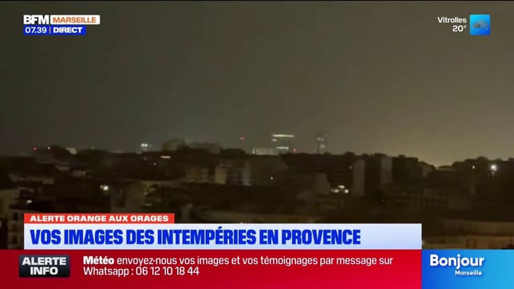 Vos images des orages et des fortes pluies à Marseille