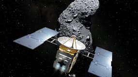Modélisation d'une sonde et de l'astéroïde Itokawa 
