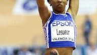 Lesueur est une des rares satisfactions françaises de ces Mondiaux en salle de Valence avec une 4e place à la longueur.