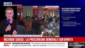 Incendie meurtrier en Suisse à Crans-Montana: "On ne peut pas jouer avec les hypothèses", déclare la procureure générale du canton de Valais
