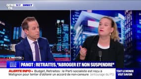 Panot : retraites, "abroger et non suspendre" - 13/01
