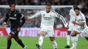 Kylian Mbappé lors de Real Madrid-Leganes, le 29 mars 2025.