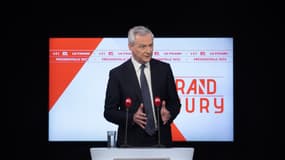 Bruno Le Maire, ministre de l'Economie et des Finances