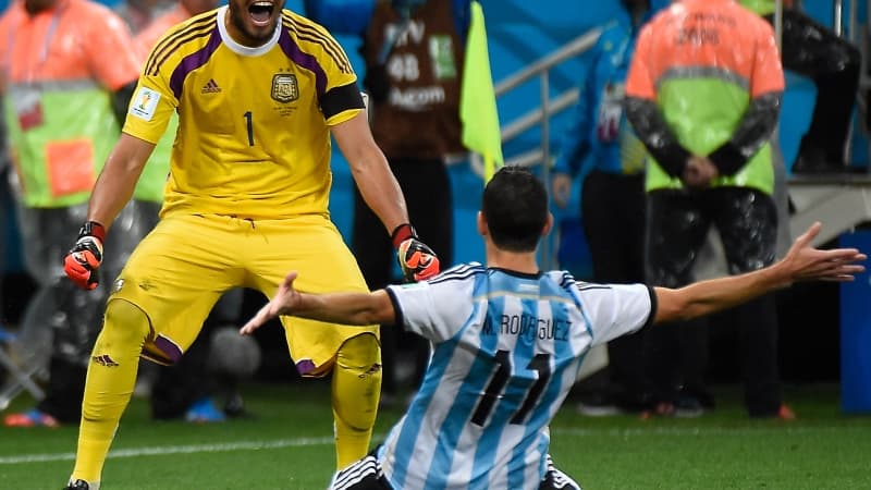 Romero et Maxi Rodriguez