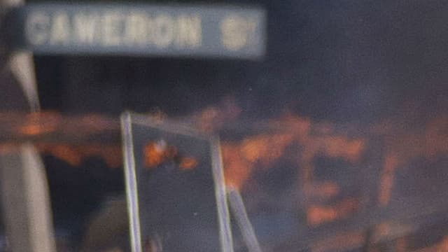 Un manifestant lors des manifestations anti-Mugabe