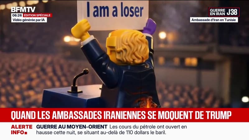 Quand les ambassades iraniennes se moquent de Donald Trump en reprenant les codes des mèmes et des vidéos virales sur les réseaux sociaux