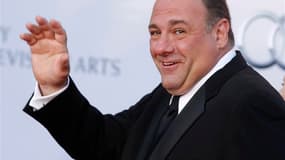 L'acteur américain James Gandolfini, connu pour son interprétation de Tony Soprano dans la série télévisée "Les Soprano", est décédé d'une probable cris cardiaque, à l'âge de 51 ans, alors qu'il était en vacances à Rome. /Photo d'archives/REUTERS/Fred Pro