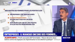 Entreprises : il manque encore des femmes - 08/03