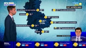 Météo Rhône: journée ensoleillée et des températures estivales