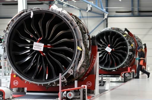 Des moteurs pour l'Airbus A320 Neo à l'usine de Safran en mai 2018 à Colomiers Des moteurs pour l'Airbus A320 Neo à l'usine de Safran en mai 2018 à Colomiers