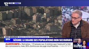 Rony Brauman, médecin et membre de Médecins Sans Frontières, sur les chances de trouver des survivants sous les décombres en Turquie: "Il ya encore de l'espoir"