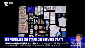 Les poubelles de stars se transforment en œuvres d'art