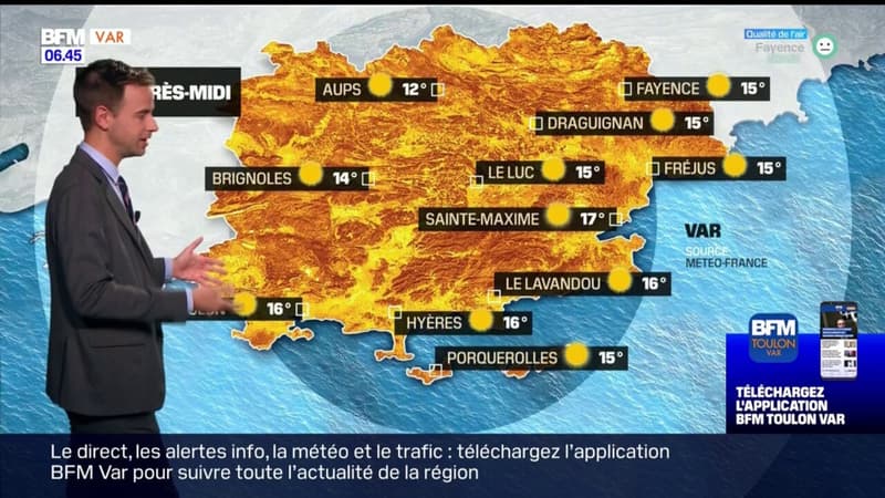 Météo Var: retour d'un grand soleil ce mercredi, jusqu'à 16°C à Toulon