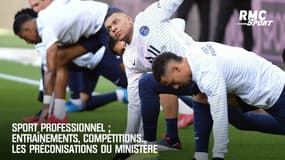 Sport professionnel : Entraînements, compétitions... Les préconisations du ministère