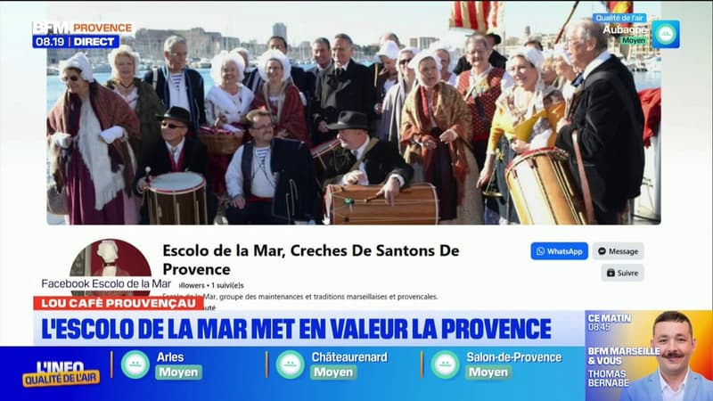 Lou Café Prouvençau : l'escolo de la Mar met en lumière la Provence