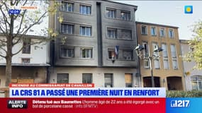 "Il n'y a pas de sécurité ici": le choc des passants après l'incendie du commissariat de Cavaillon