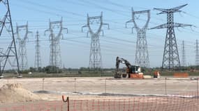 Le futur plus grand poste électrique de France est en construction à Saint-Georges-sur-l’Aa (Nord) et sera opérationnel en 2030
