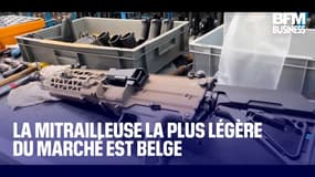 La mitrailleuse la plus légère du marché est belge 