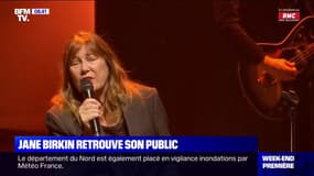 Jane Birkin retrouve son public sur scène, 4 mois après son AVC