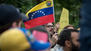Goldman Sachs a suscité la colère de manifestants anti-Maduro.