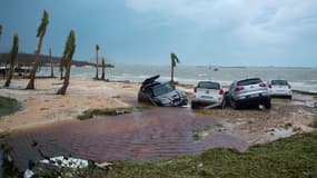 La plage de Marigot à Saint-Martin, le 6 septembre 2017.