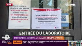 Laboratoires en grève: les malades doivent attendre 