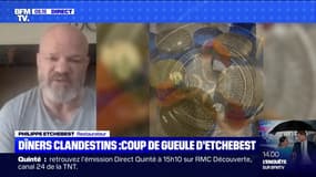 Pour Philippe Etchebest, les diners clandestins sont "lamentables et débiles"