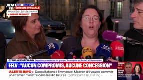 Nomination d'un Premier ministre: "Il faut arrêter les réunions à l'Élysée", déclare Cyrielle Chatelain, députée EELV