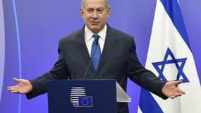 Le président d'Israël Benjamin Netanyahu, le 11 décembre 2017