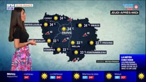 Météo Paris-Île-de-France: un beau ciel bleu ce jeudi sur la capitale, jusqu'à 34°C en fin d'après-midi