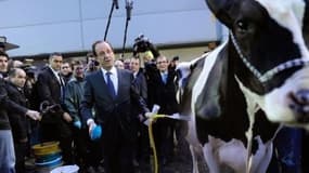François Hollande veut "mener la bataille" pour l'avenir de l'agriculture