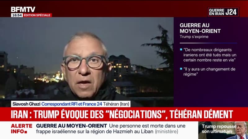 Le président du Parlement iranien affirme qu'il n'y a "pas de négociations" avec les États-Unis