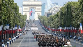 Le défilé du 14-Juillet - Image d'illustration