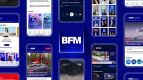 La nouvelle application BFM.