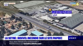 La Seyne-sur-Mer: le site de recyclage Paprec touché par un nouvel incendie