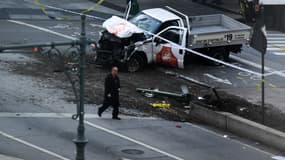 A New York, une camionnette a foncé dans la foule faisant huit morts et onze blessés.
