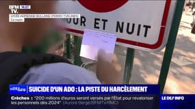 "Tu étais comme un frère pour moi": le meilleur ami de l'ado qui s'est suicidé à Poissy laisse un mot sur la grille de l'établissement