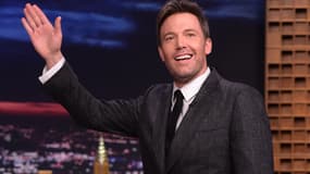 Ben Affleck sur le plateau de Jimmy Fallon en mars 2016