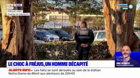 Fréjus: un homme décapité, les habitants choqués